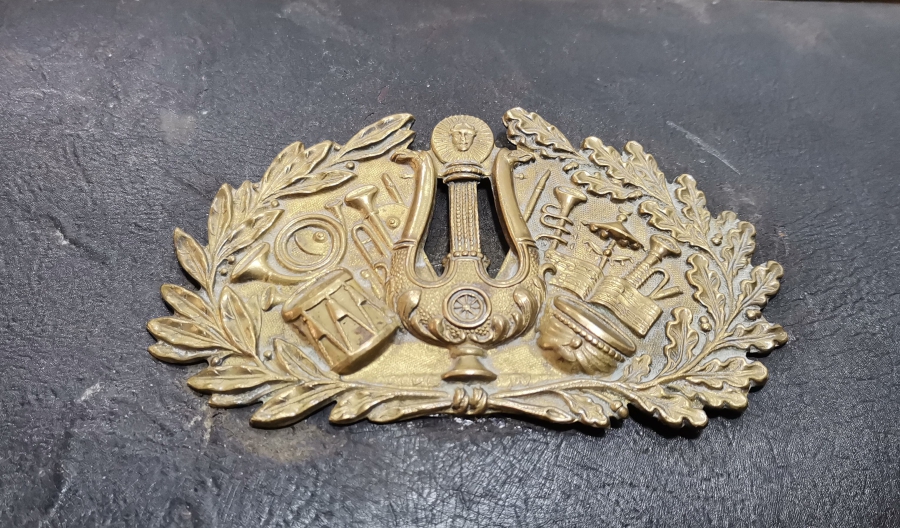 OSMANLI DÖNEMİ ÇOK NADİR MUSİKA-İ HUMAYUN ASKERLERİNE AİT DERİ ÇANTA