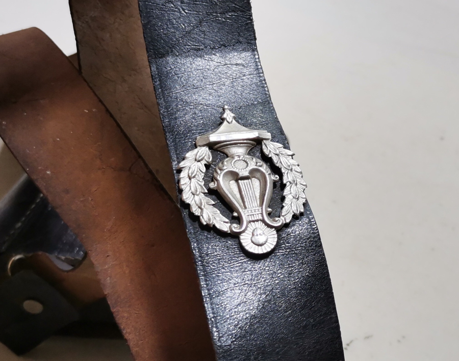 OSMANLI DÖNEMİ ÇOK NADİR MUSİKA-İ HUMAYUN ASKERLERİNE AİT DERİ ÇANTA