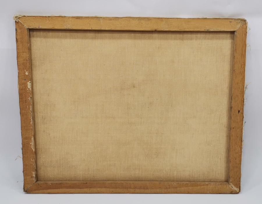 TUVAL ÜZERİ YAĞLI BOYA ANTİKA TABLO