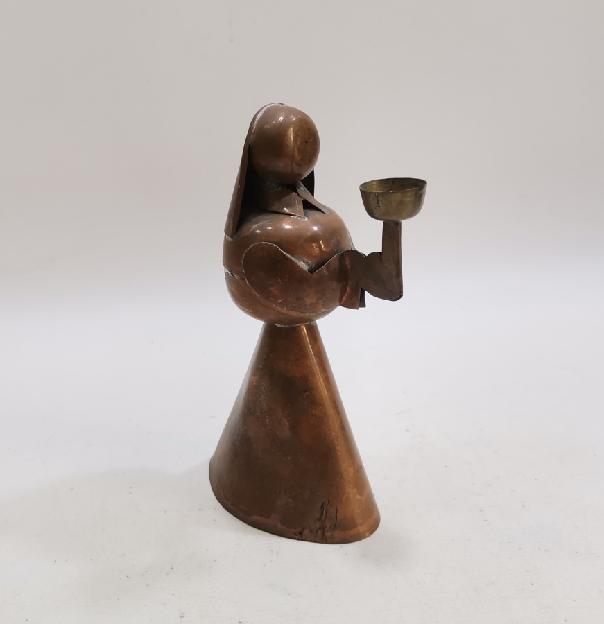 MERYEM ANA FORMUNDA YAPILMIŞ ANTİKA MUMLUK