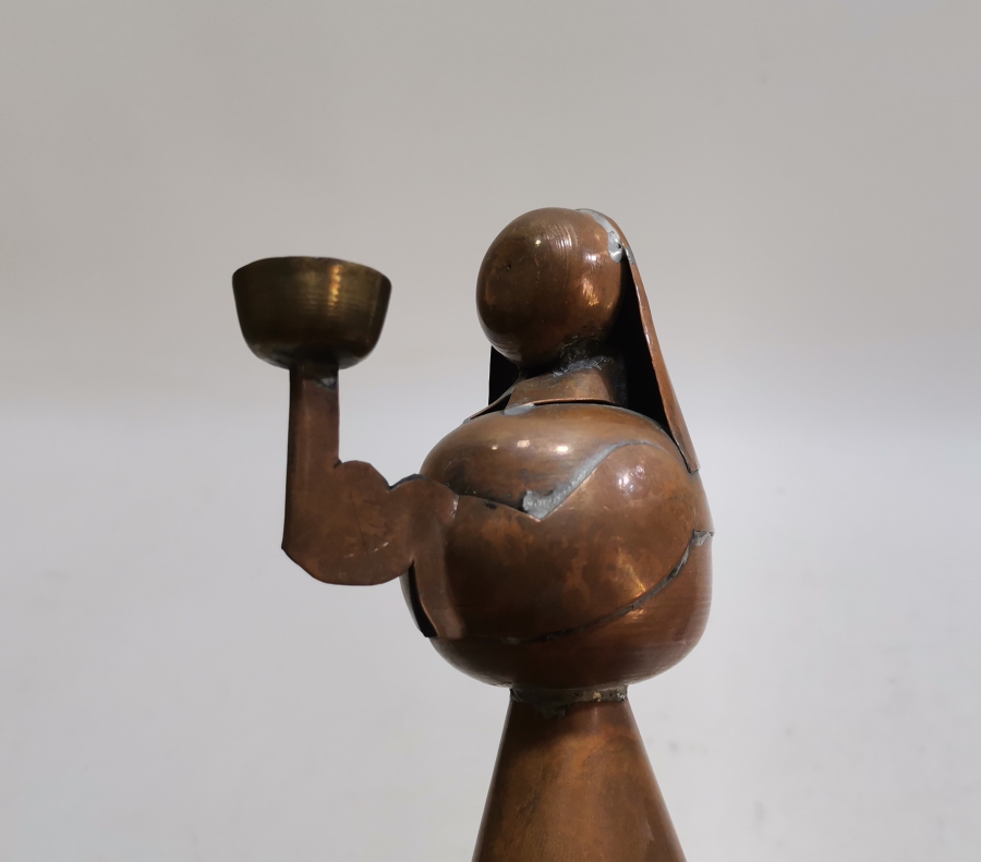 MERYEM ANA FORMUNDA YAPILMIŞ ANTİKA MUMLUK