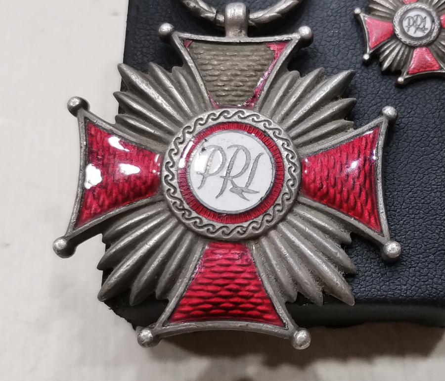 ÇOK NADİR MİNELİ GÜMÜŞ ÇİFTLİ POLONYA DEVLET NİŞANI