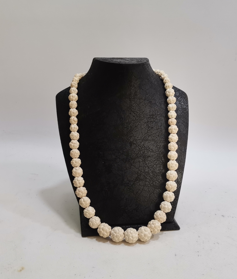 EL OYMA İŞÇİLİKLİ BÜYÜK BOY ANTİKA SU DAMLASI MODEL LÜLE TAŞI GERDANLIK