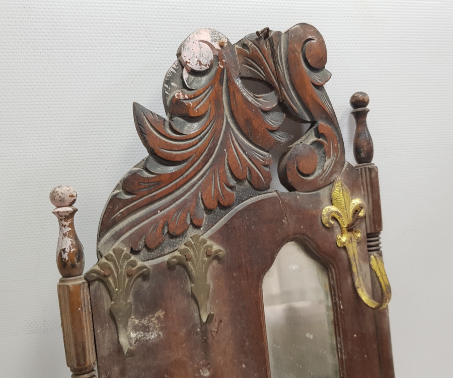 EL OYMA ANTİKA AHŞAP KAPI GİRİŞİ ANAHTARLIĞI