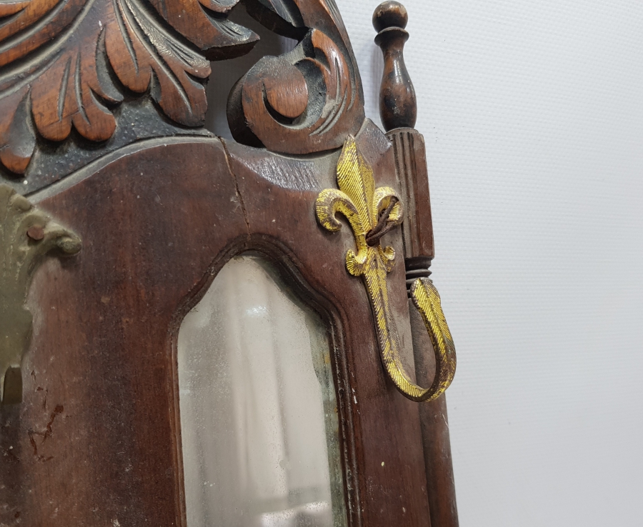 EL OYMA ANTİKA AHŞAP KAPI GİRİŞİ ANAHTARLIĞI