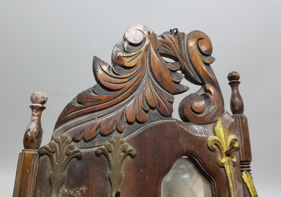 EL OYMA ANTİKA AHŞAP KAPI GİRİŞİ ANAHTARLIĞI