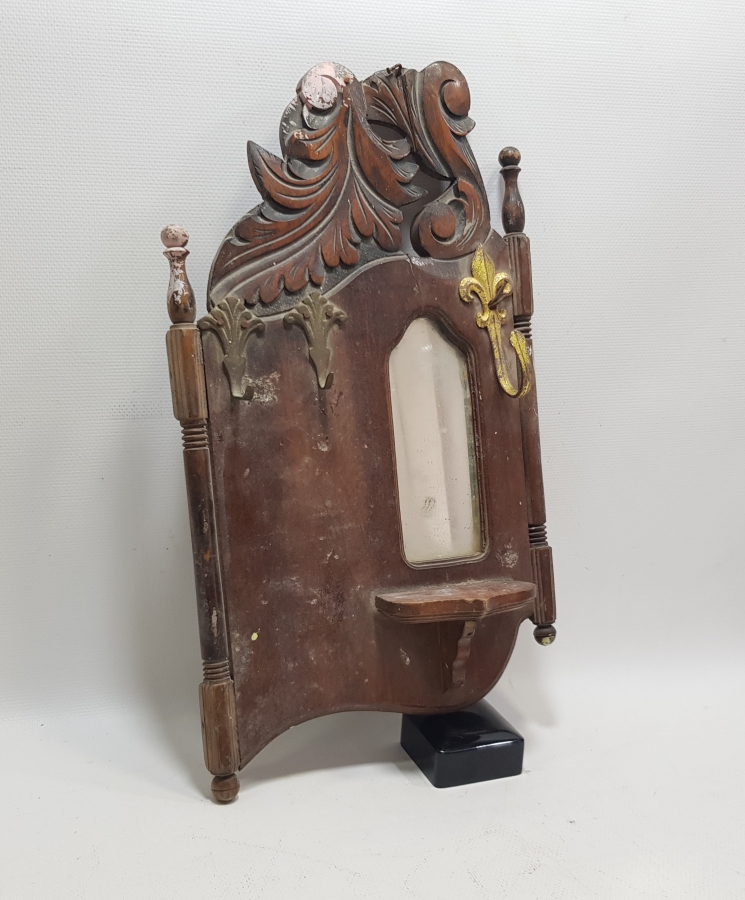 EL OYMA ANTİKA AHŞAP KAPI GİRİŞİ ANAHTARLIĞI