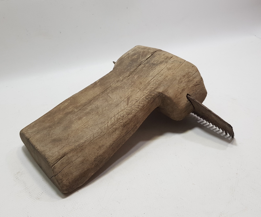 OSMANLI DÖNEMİ EL YAPIMI BÜYÜK BOY YÜN TARAĞI