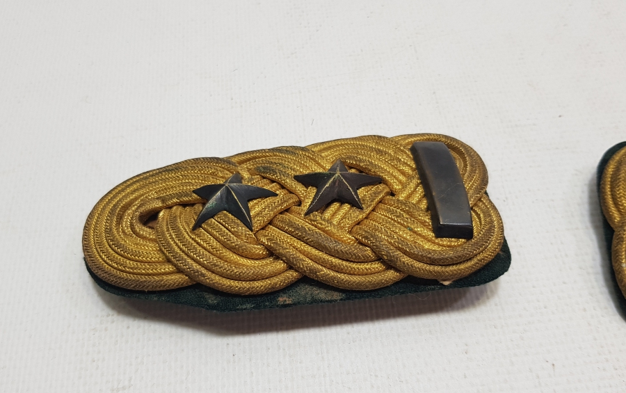 OSMANLI DÖNEMİ SIRMA İŞÇİLİKLİ SUBAY APOLETİ