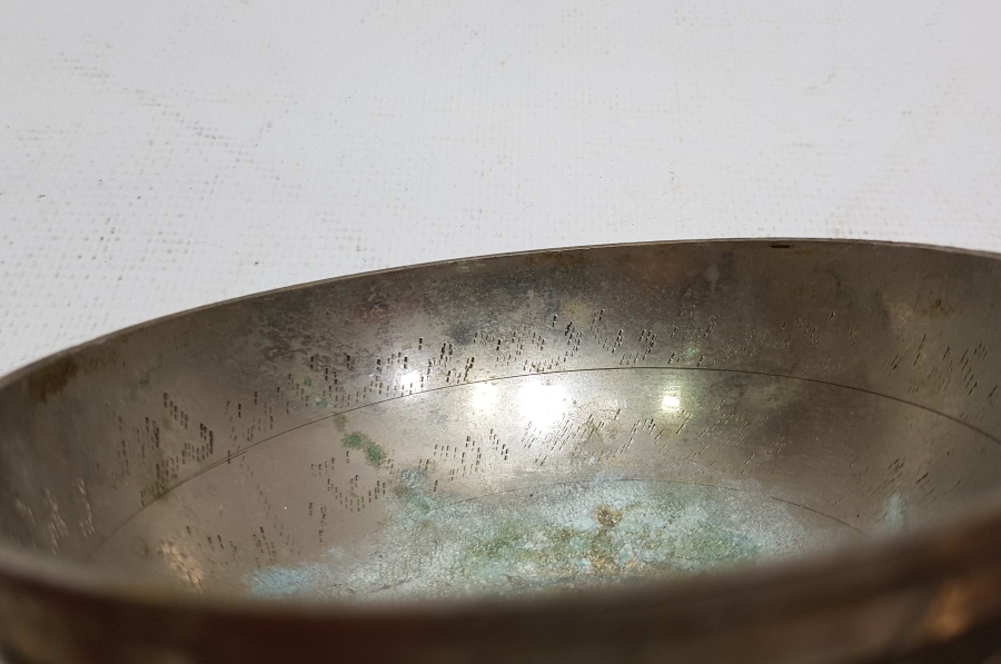 ÇİNTEMANİ İŞÇİLİKLİ ANTİKA ŞİFA TASI