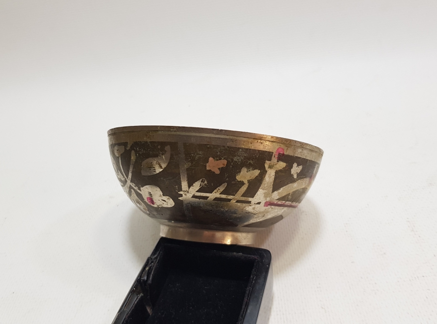 ÇİNTEMANİ İŞÇİLİKLİ ANTİKA ŞİFA TASI