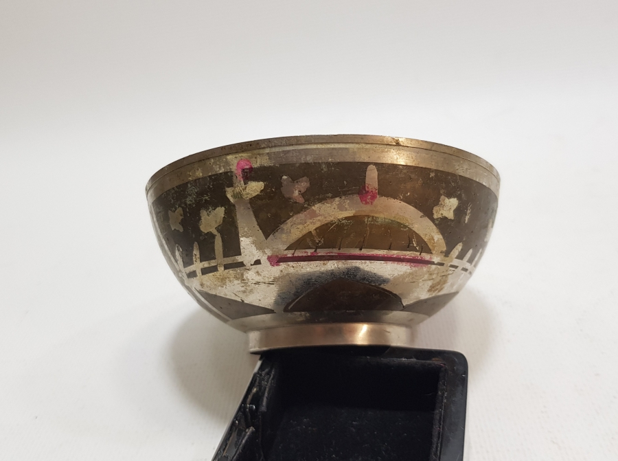 ÇİNTEMANİ İŞÇİLİKLİ ANTİKA ŞİFA TASI