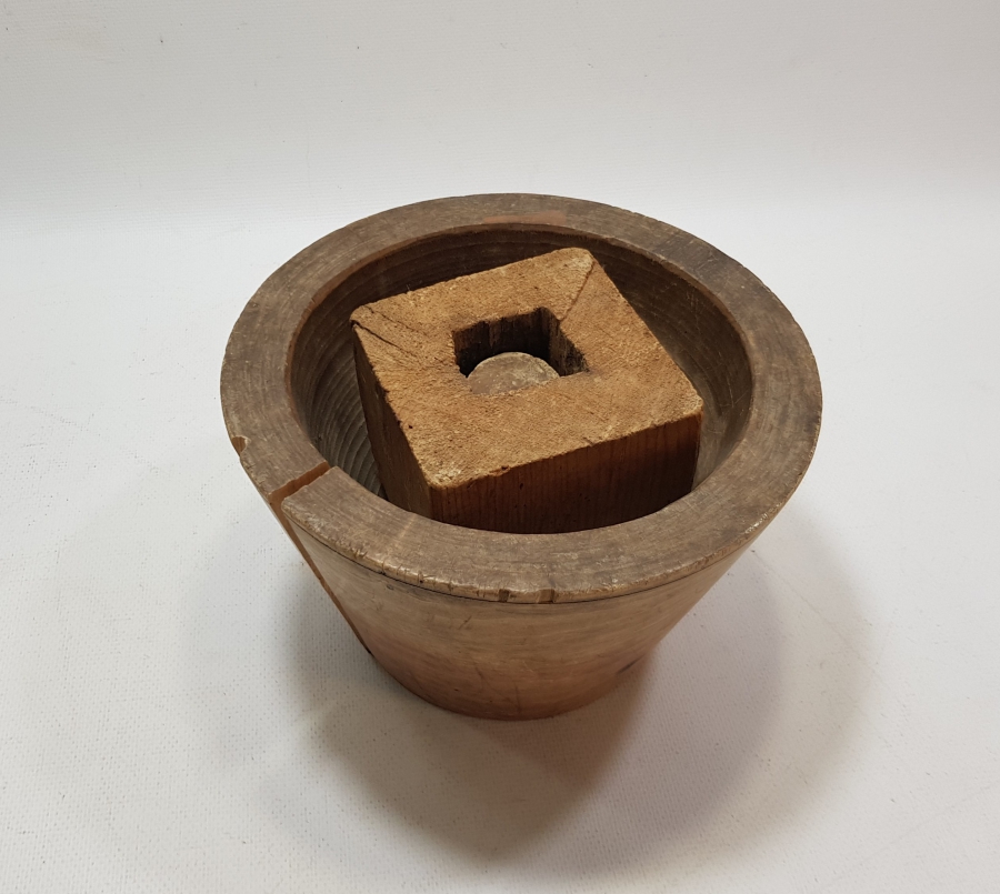 OSMANLI DÖNEMİ AHŞAP HAMİDİ TİPTE FES KALIBI