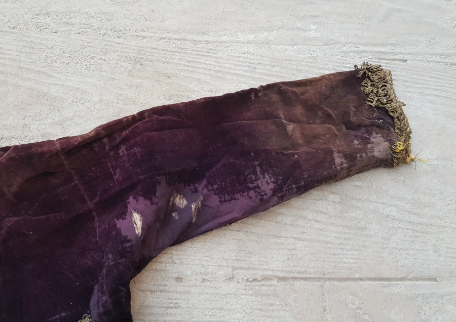 GÜMÜŞ SIRMA İŞÇİLİKLİ OSMANLI DÖNEMİ GELİN CEPKENİ