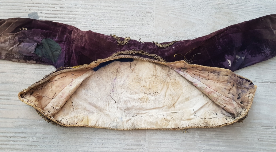 GÜMÜŞ SIRMA İŞÇİLİKLİ OSMANLI DÖNEMİ GELİN CEPKENİ