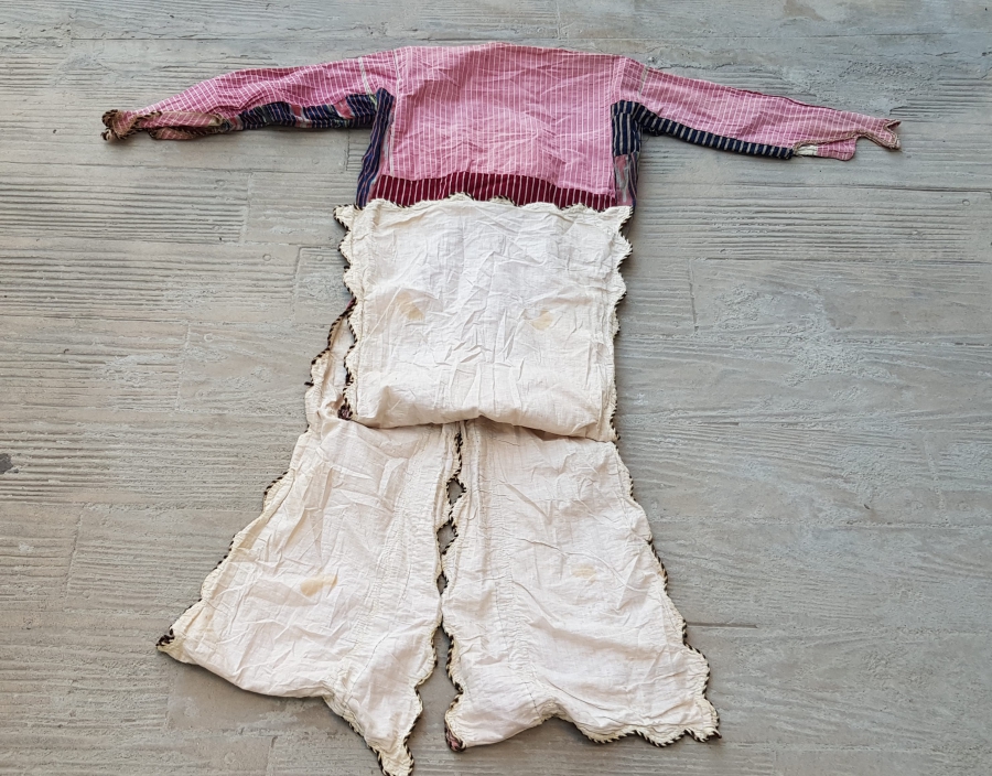 YOKLUK DÖNEMİNİN EN GÜZEL ÖRNEKLERİNDEN BİRİ - KIRK YAMALI OSMANLI ÜÇ ETEK