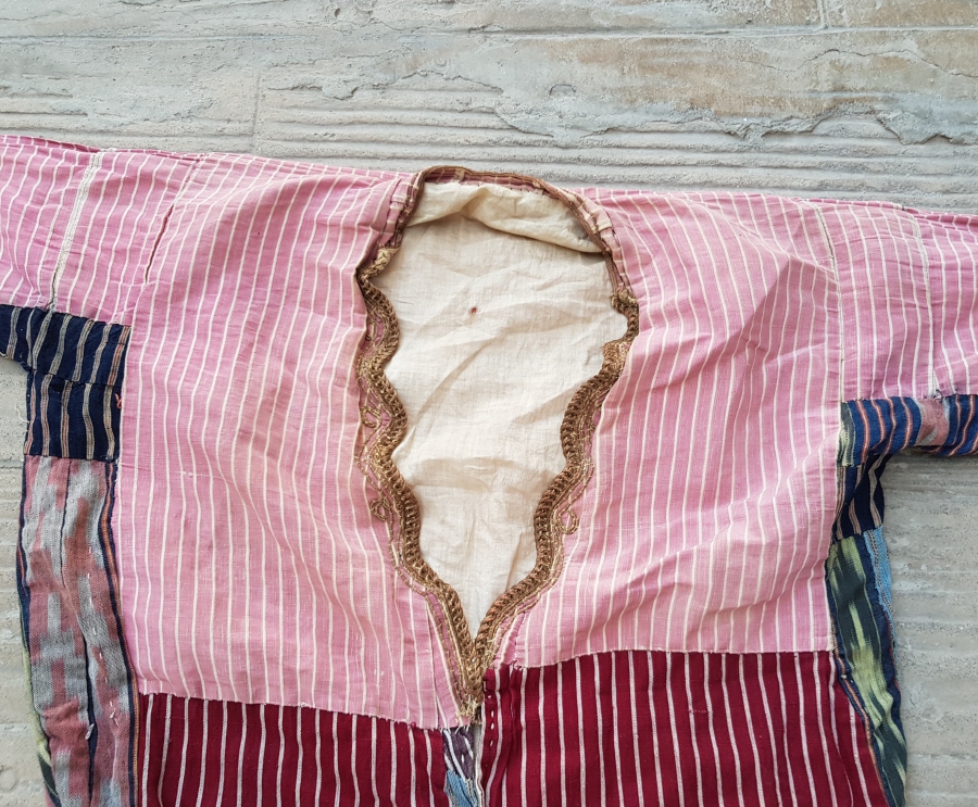 YOKLUK DÖNEMİNİN EN GÜZEL ÖRNEKLERİNDEN BİRİ - KIRK YAMALI OSMANLI ÜÇ ETEK