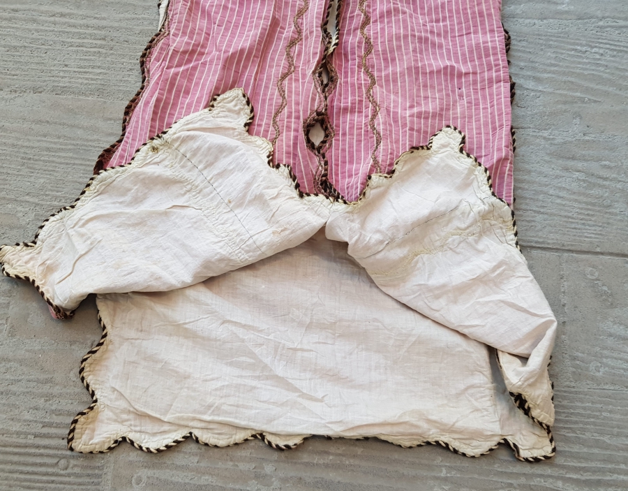 YOKLUK DÖNEMİNİN EN GÜZEL ÖRNEKLERİNDEN BİRİ - KIRK YAMALI OSMANLI ÜÇ ETEK