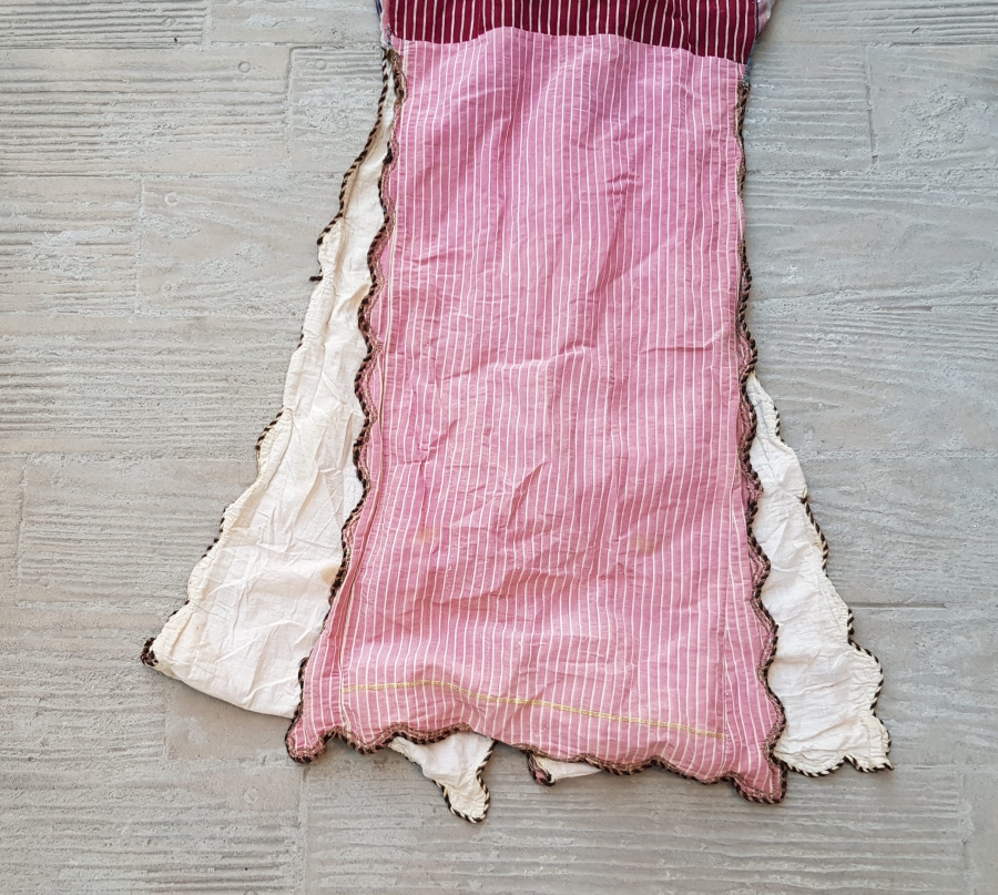 YOKLUK DÖNEMİNİN EN GÜZEL ÖRNEKLERİNDEN BİRİ - KIRK YAMALI OSMANLI ÜÇ ETEK