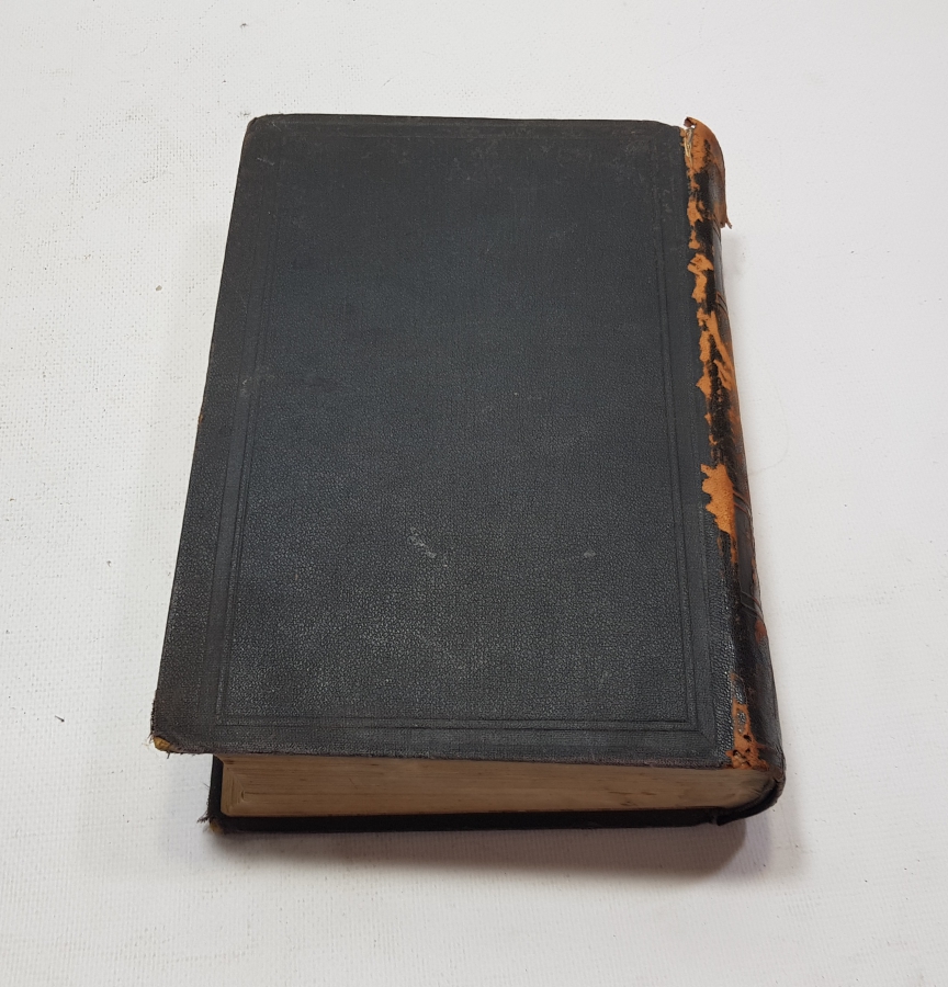 ORİJİNAL SARAY İŞİ TUĞRALI DERİ CİLDİNDE OSMANLI DÖNEMİ BÜYÜK BOY DÜSTUR - OSMANLI KANUNLARI KİTABI