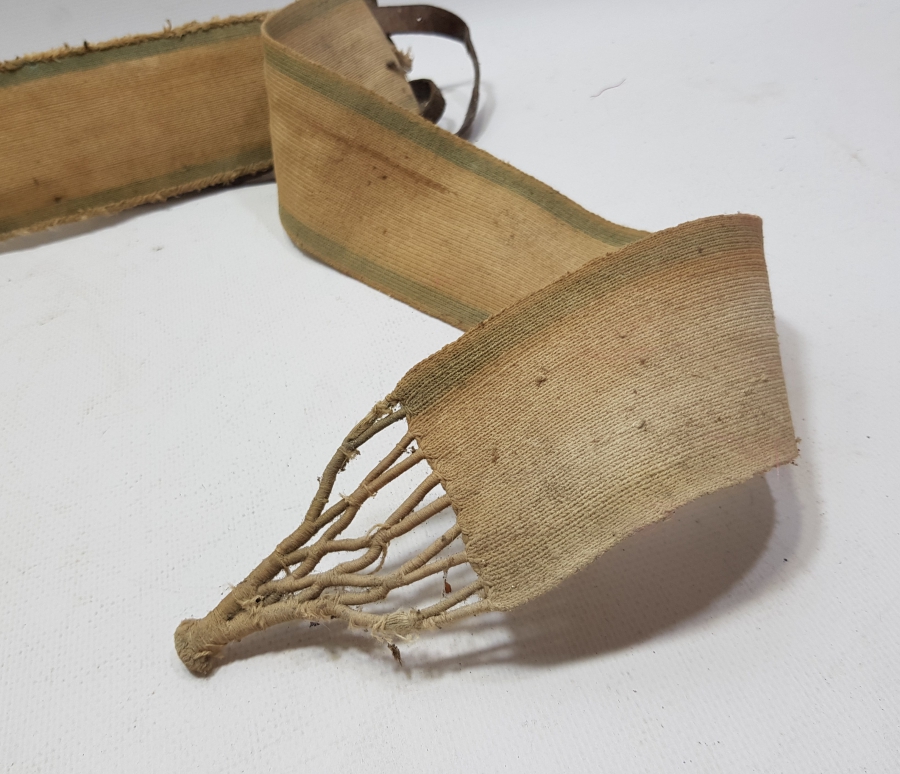 İÇİNDE GİZLİ ALTIN KESESİ BULUNAN OSMANLI DÖNEMİ KUŞAK