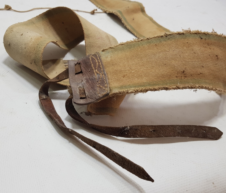 İÇİNDE GİZLİ ALTIN KESESİ BULUNAN OSMANLI DÖNEMİ KUŞAK