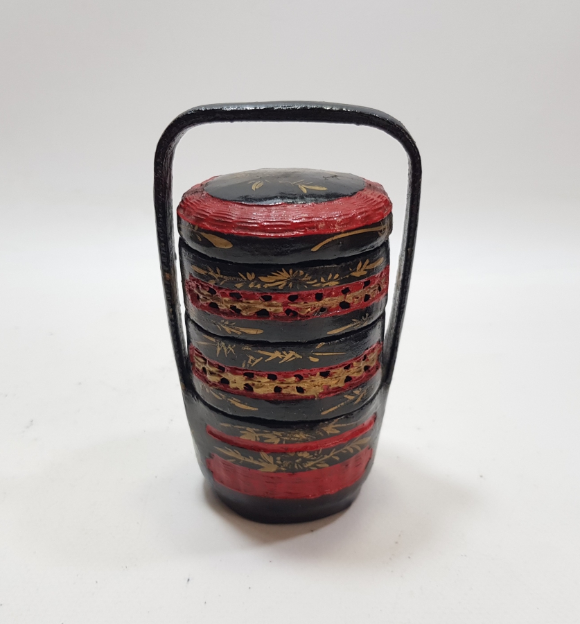 SEFERTASI FORMUNDA YAPILMIŞ OSMANLI DÖNEMİ NADİR PAPİER MACHE HURMALIK