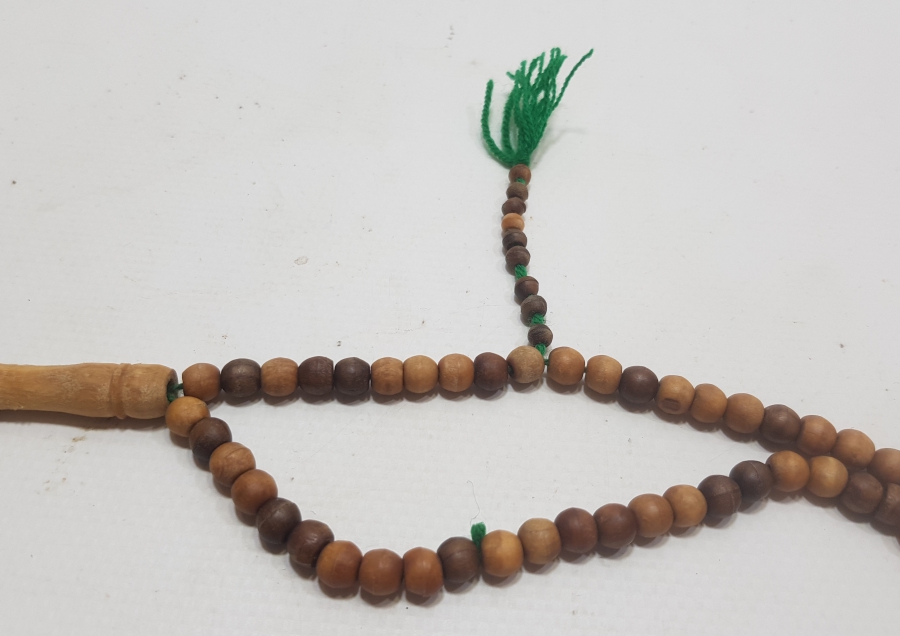 OSMANLI DÖNEMİ 99LU AHŞAP NAMAZ - ZİKİR TESPİHİ