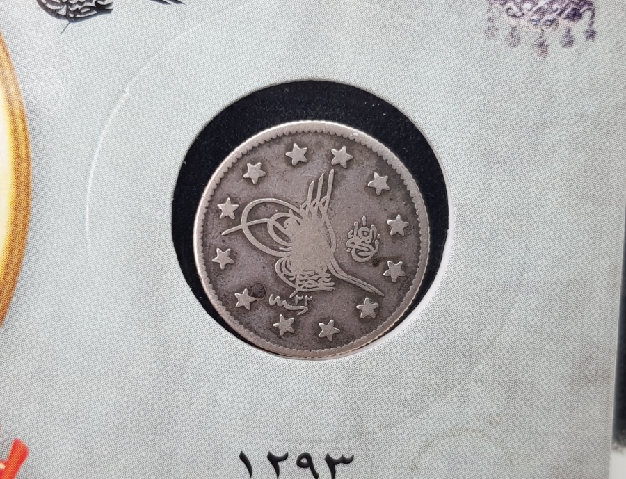 ABDÜLHAMİT HAN DÖNEMİ KOLEKSİYONLUK GÜMÜŞ 2 KURUŞ