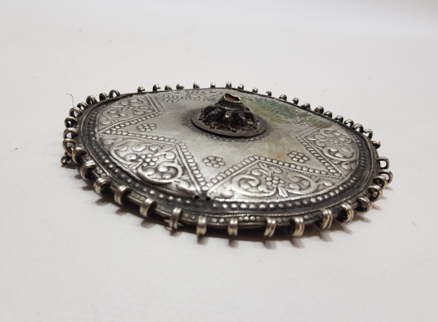 ÜZERİNDE SELÇUKLU YILDIZI BULUNAN KABARTMA İŞÇİLİKLİ OSMANLI DÖNEMİ GELİN TEPELİĞİ