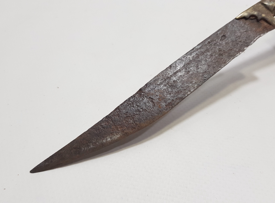 OSMANLI DÖNEMİ BOYNUZ SAPLI SÜRMENE İŞİ KAMA