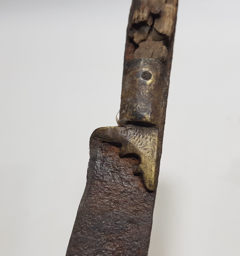 OSMANLI DÖNEMİ BOYNUZ SAPLI SÜRMENE İŞİ KAMA