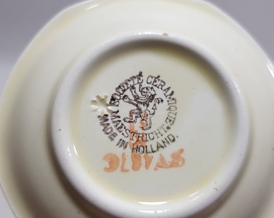 OSMANLI DÖNEMİ AY YILDIZLI PORSELEN MACUNLUK