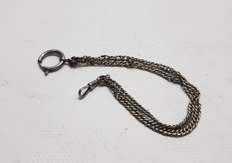 OSMANLI DÖNEMİ GİRİT İŞİ İPEK GÜMÜŞ CEP SAATİ KÖSTEĞİ