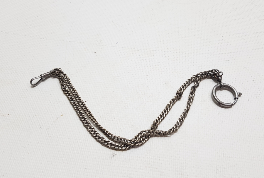 OSMANLI DÖNEMİ GİRİT İŞİ İPEK GÜMÜŞ CEP SAATİ KÖSTEĞİ