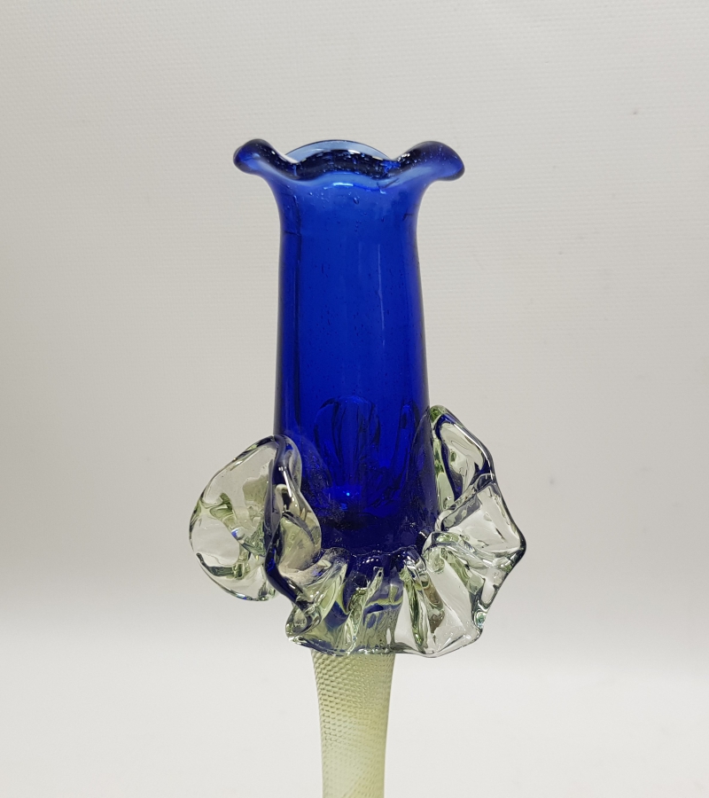 ÜFLEME CAMDAN MAMUL ANTİKA MURANO MUMLUK