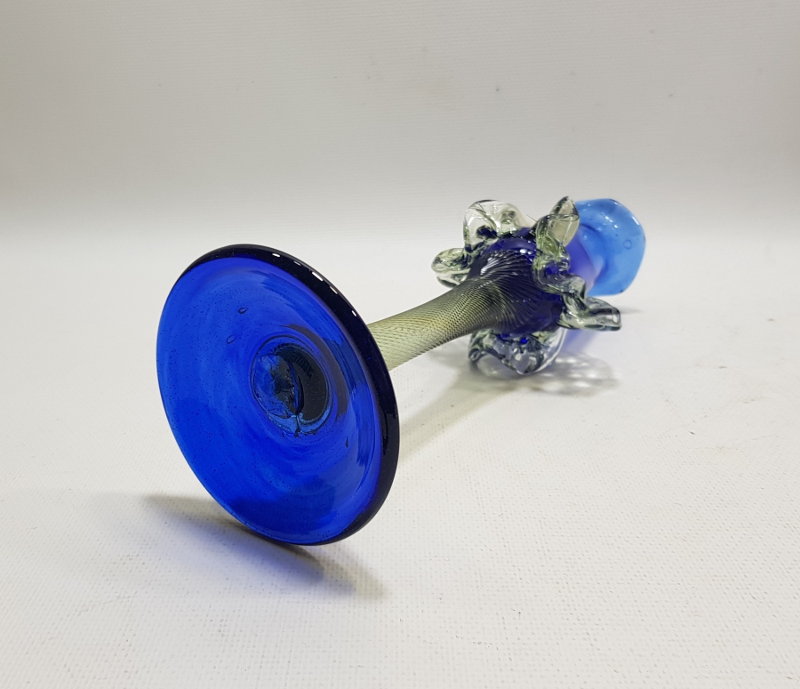 ÜFLEME CAMDAN MAMUL ANTİKA MURANO MUMLUK