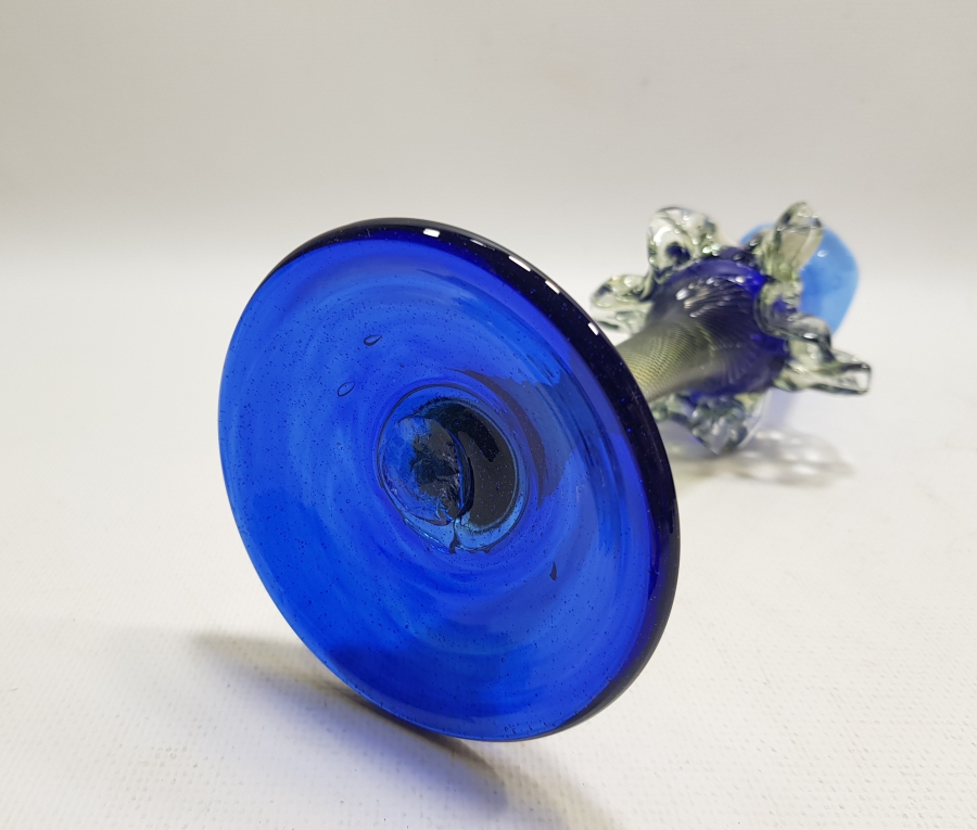 ÜFLEME CAMDAN MAMUL ANTİKA MURANO MUMLUK