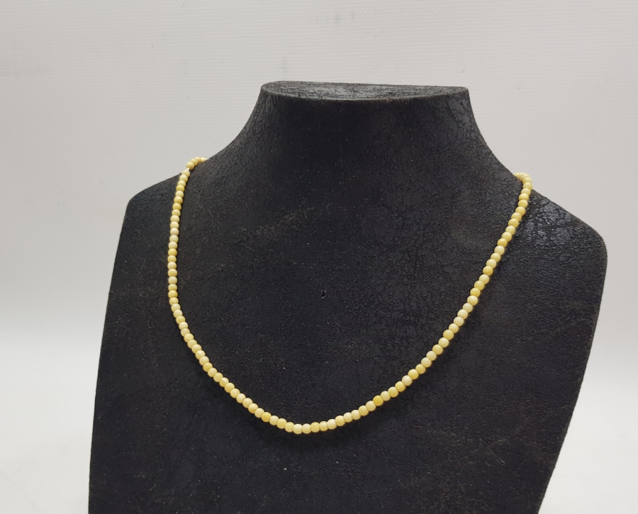 OSMANLI DÖNEMİ FİL DİŞİ GERDANLIK