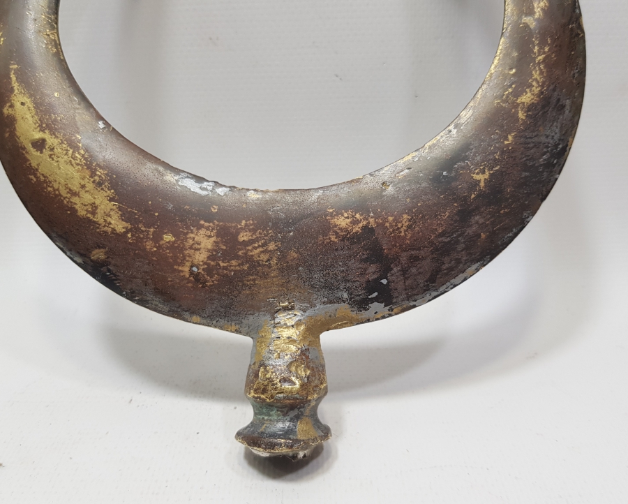 OSMANLI DÖNEMİ BÜYÜK BOY TEKKE İŞİ BRONZ ALEM