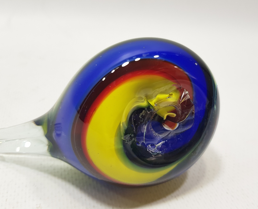 KUŞ FORMLU ANTİKA MURANO BİBLO