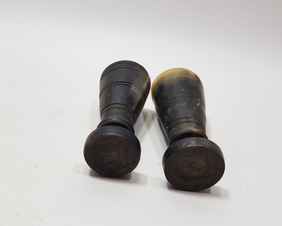 OSMANLI DÖNEMİ BOYNUZDAN MAMUL ÇİFT ZEMZEM BARDAĞI