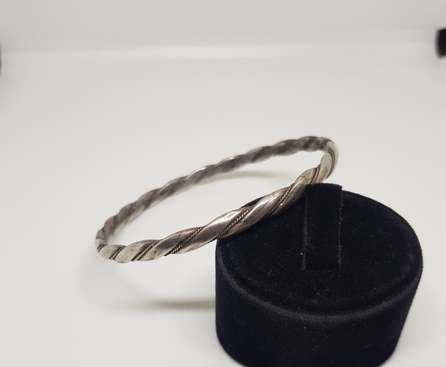 ÖZEL DİZAYN EL YAPIMI GÜMÜŞ BİLEZİK