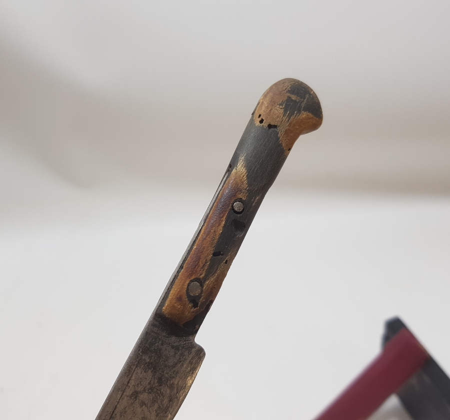 BOYNUZ SAPLI OSMANLI DÖNEMİ KINLI KAMA