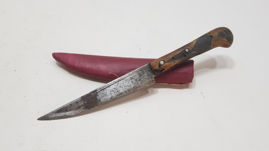 BOYNUZ SAPLI OSMANLI DÖNEMİ KINLI KAMA