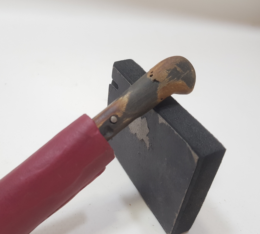 BOYNUZ SAPLI OSMANLI DÖNEMİ KINLI KAMA