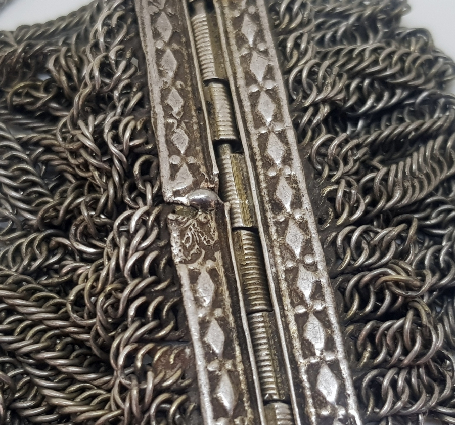 2. MAHMUT DÖNEMİ ÇOK NADİR BÜYÜK BOY GÜMÜŞ BİLEKLİK - BİLEZİK