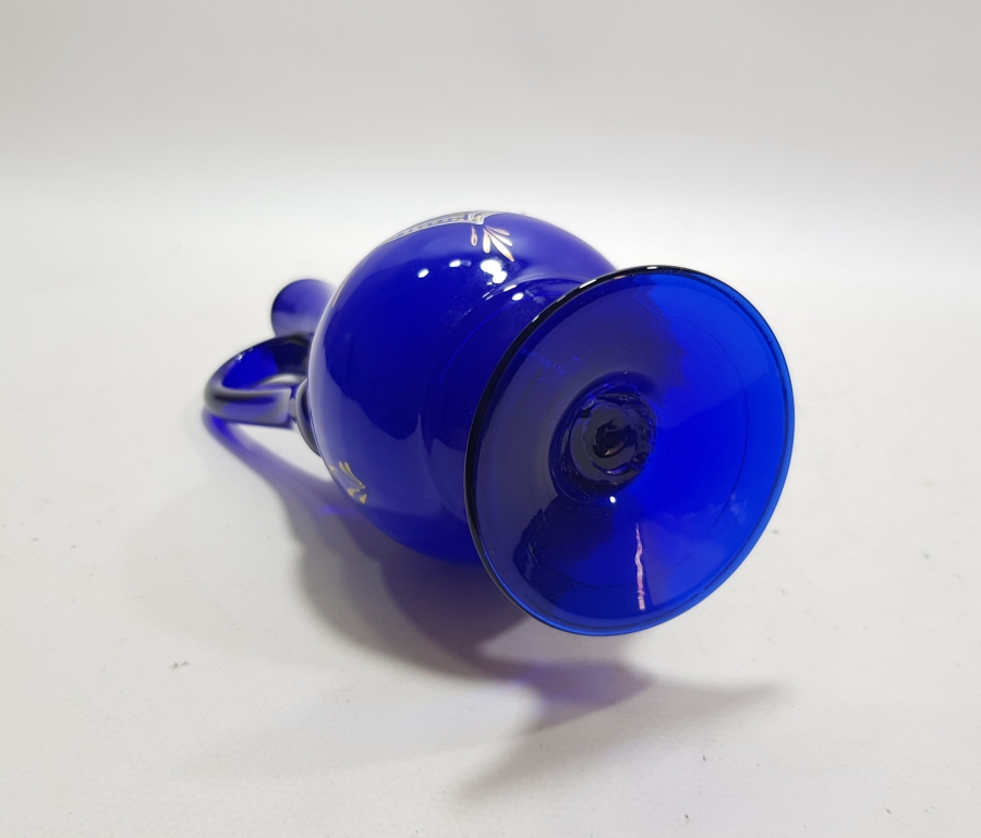 ÜFLEME CAMDAN MAMUL SANATÇI İMZALI EL BOYAMA ÖZEL YAPIM ANTİKA ZEMZEMLİK