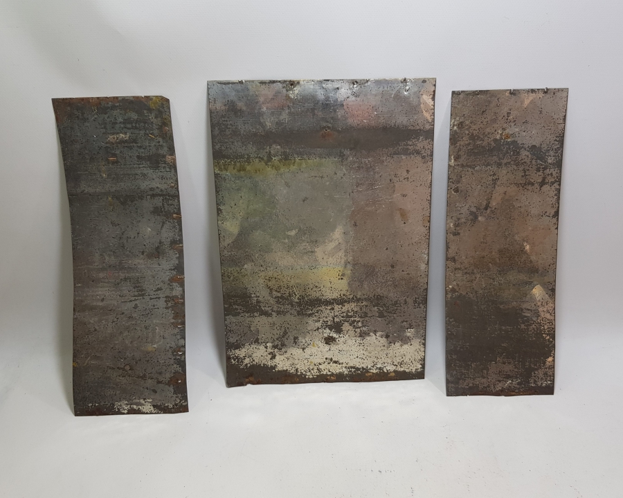 ÜZERİNDE OSMANLI DEVLET ARMASI VE OSMANLI NİŞANLARI GÖRSELİ BULUNAN ÇOK NADİR SANDIK ÖNÜ PARÇALARI