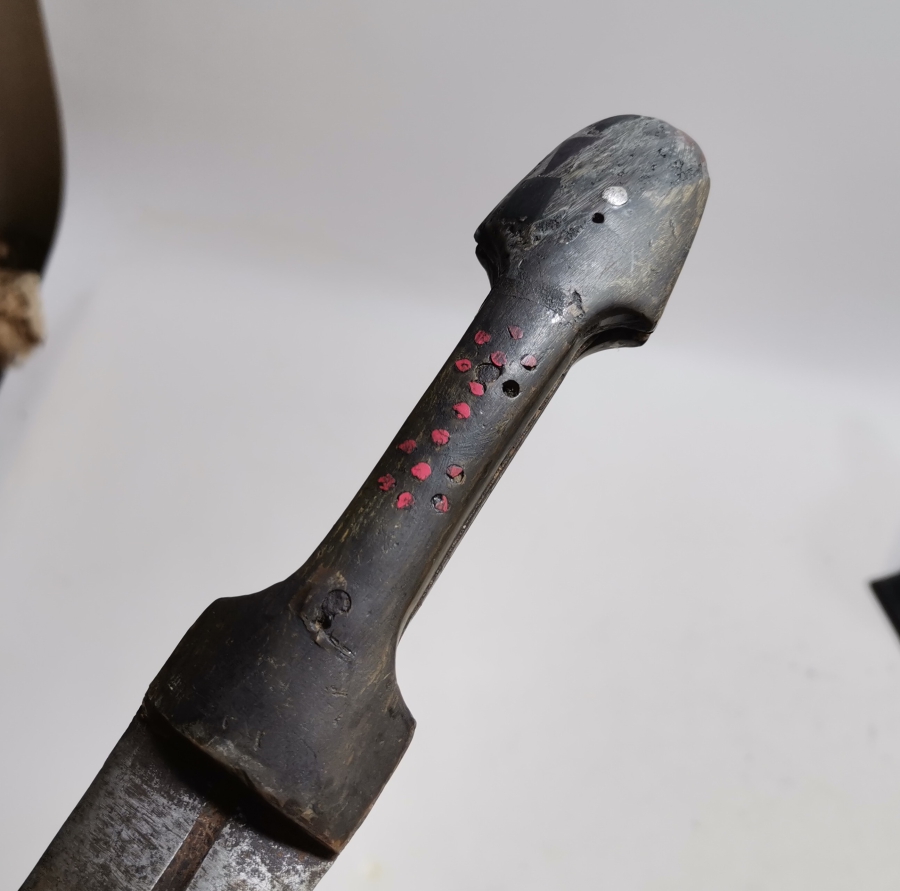 OSMANLI DÖNEMİ BOYNUZ SAPLI ÇERKES KAMASI